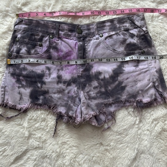 Free People Tie-Dye Women's Shorts 29 - Picture 4 of 15